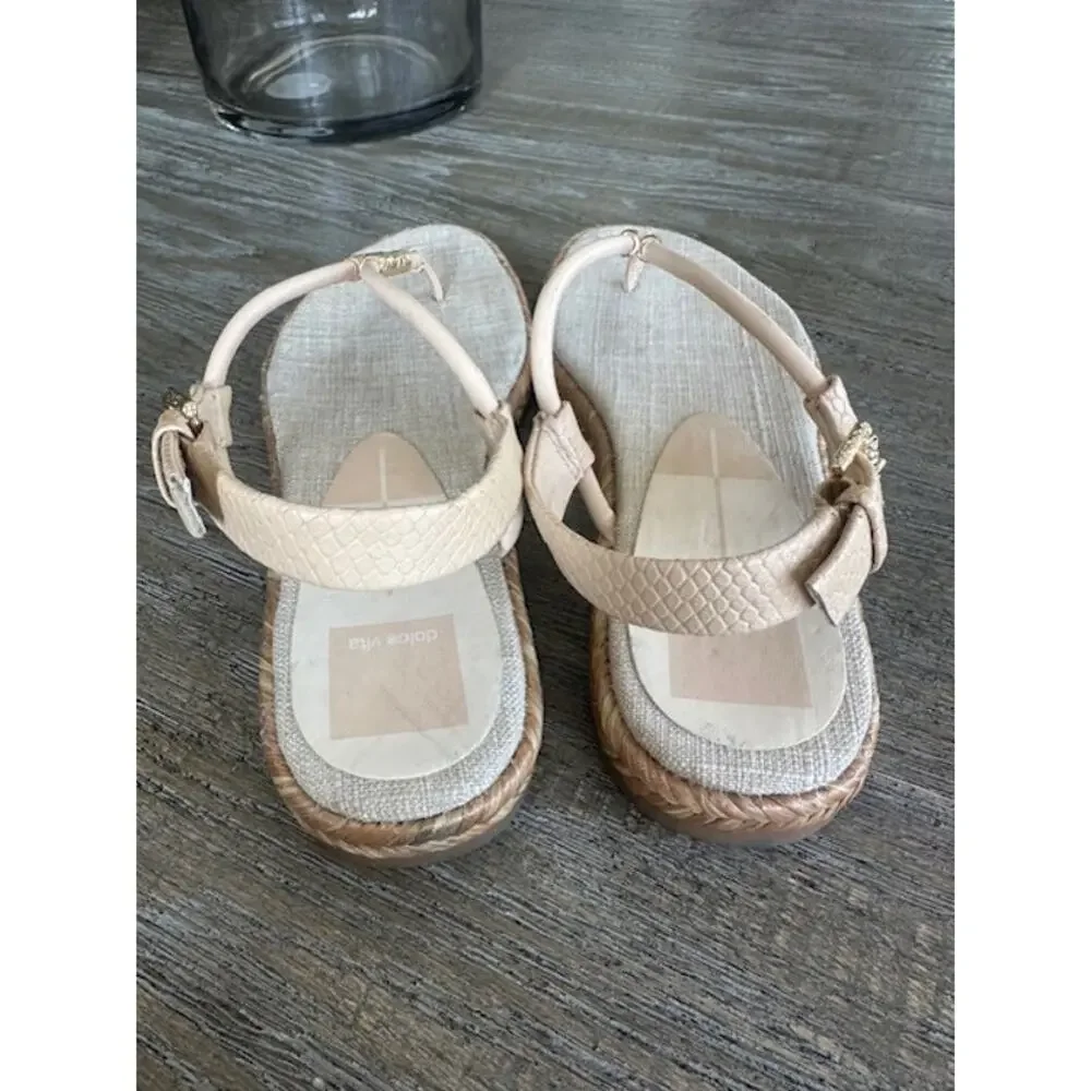 Dolce Vita Meryl Slingback Sandal Size: 8.5 Color: French Vanilla - Picture 5 of 10